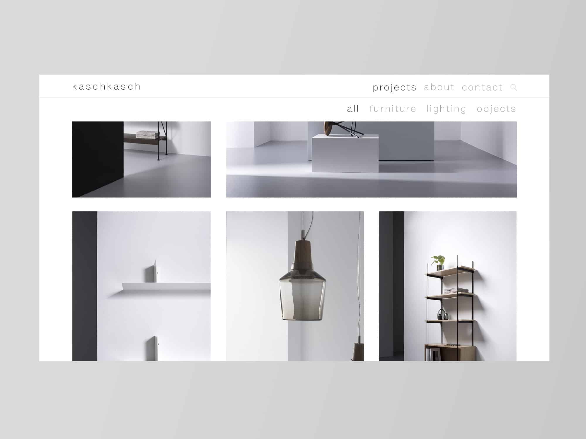 Web design site vitrine des designers kaschkasch