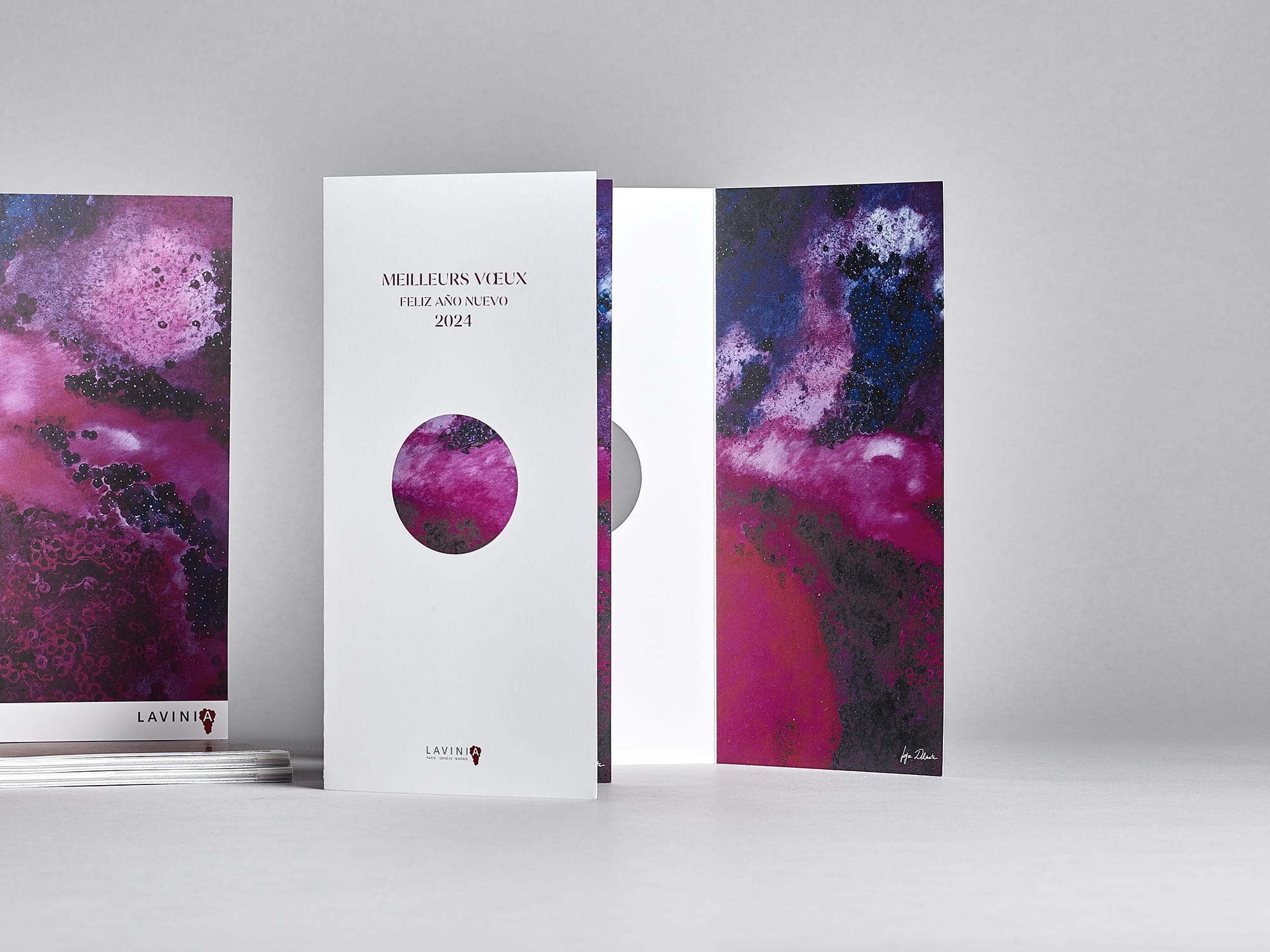 Conception graphique catalogue Lavinia vins et spiritueux