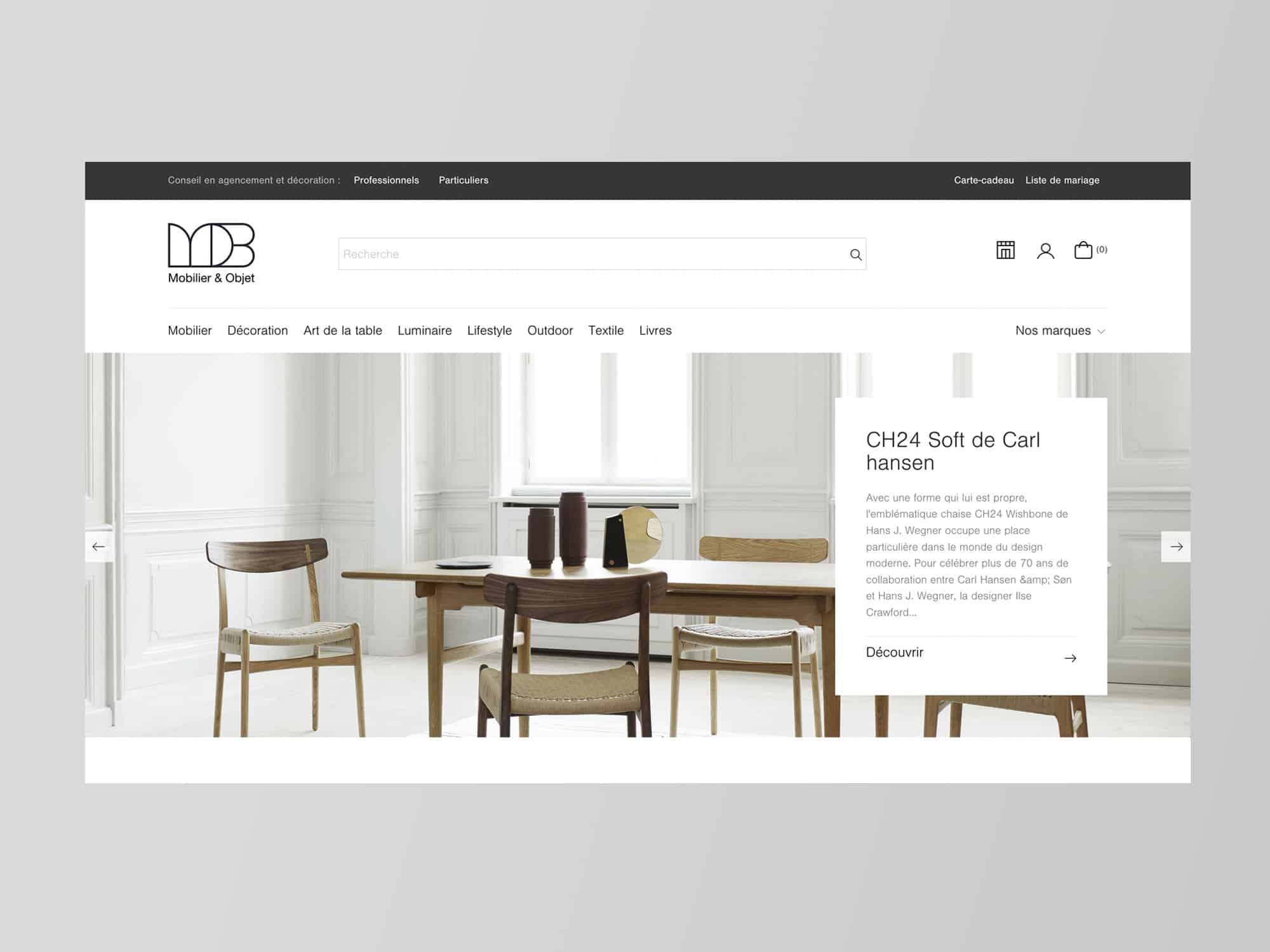 Web design site e-commerce MOB Dijon