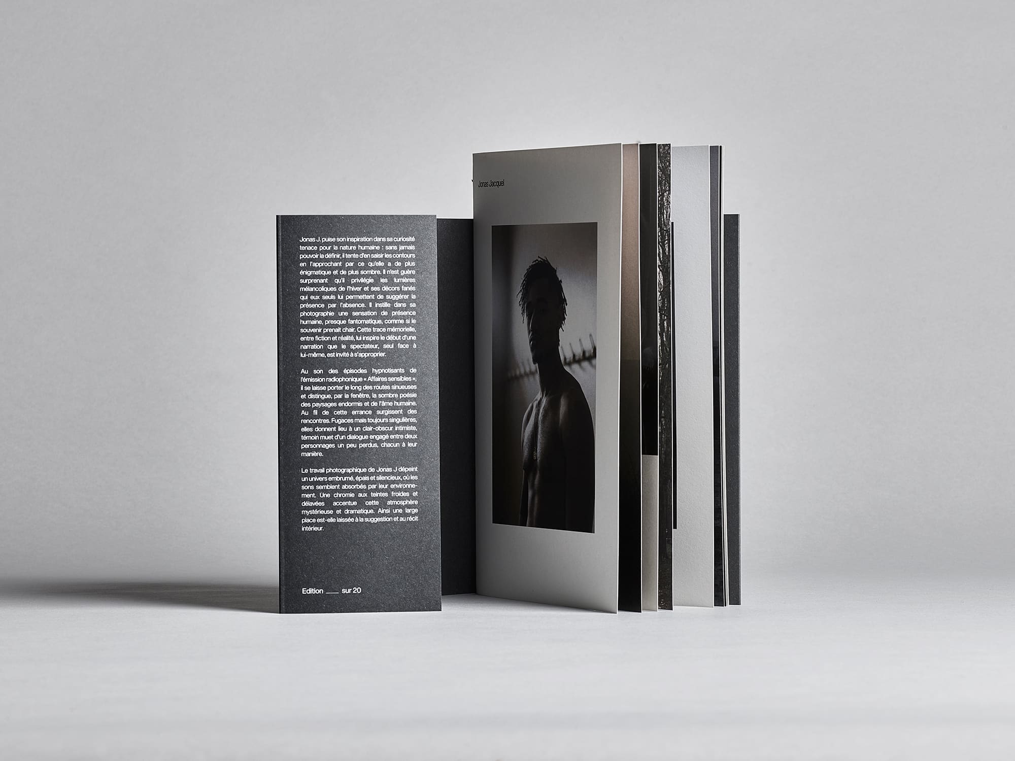 Brochure photographie Jonas Jacquel