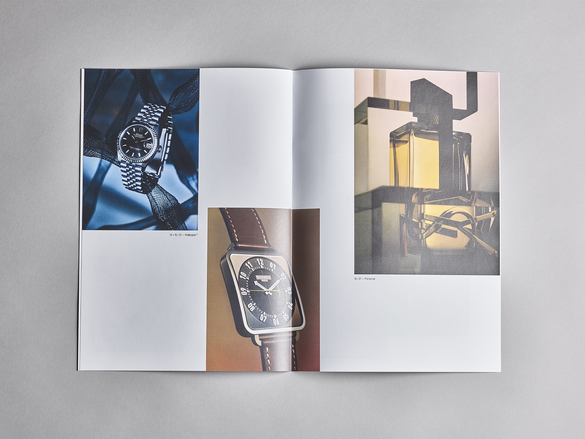 Conception de brochure pour le photographe Leandro Farina
